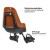 Fotelik rowerowy ONE mini NEW Chocolate Brown Bobike