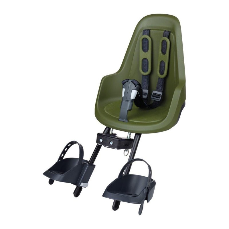 Fotelik rowerowy ONE mini NEW Olive Green Bobike