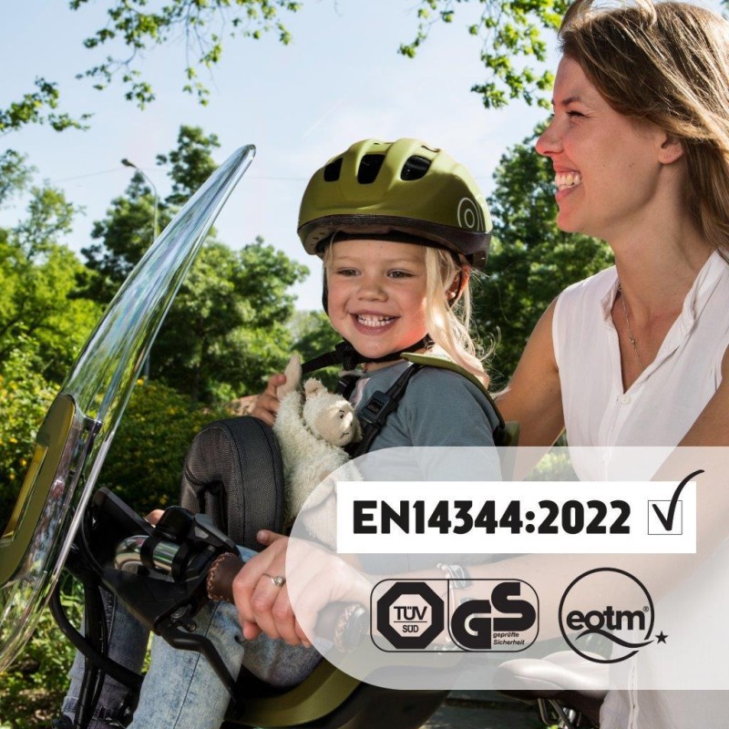 Fotelik rowerowy ONE mini NEW Olive Green Bobike