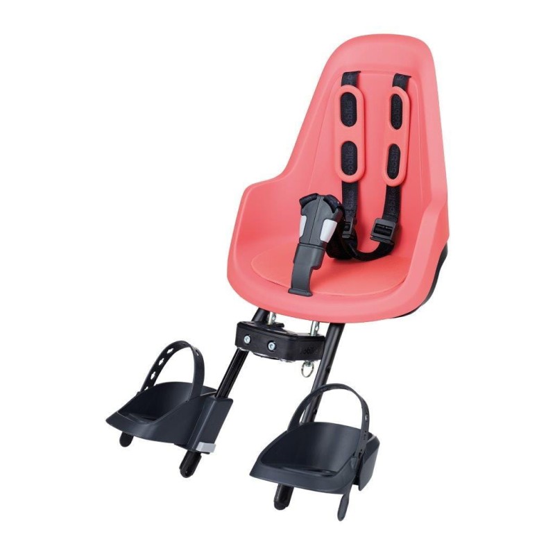Fotelik rowerowy ONE mini NEW Fierce Flamingo Bobike