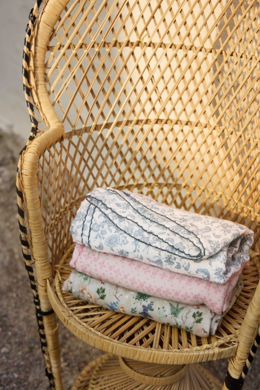 Kocyk Soft Cotton Blanket - Garden Leo Toile Elodie Details