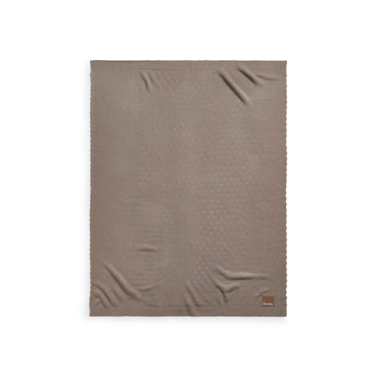 Kocyk Pointelle - Tender Taupe Elodie Details