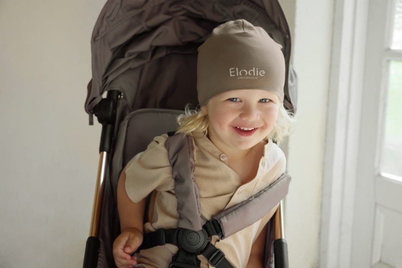 Czapka - Tender Taupe - 0-6 m-cy Elodie Details