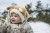 Czapka Winter Bonnet - Bunny Darling - 3-6 m-cy Elodie Details
