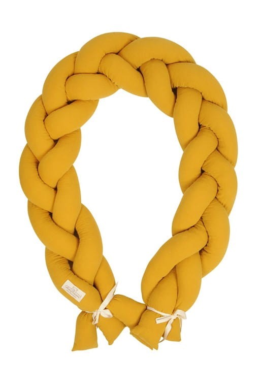 Ochraniacz do łóżeczka WARKOCZ MUŚLIN 200 cm Babymatex