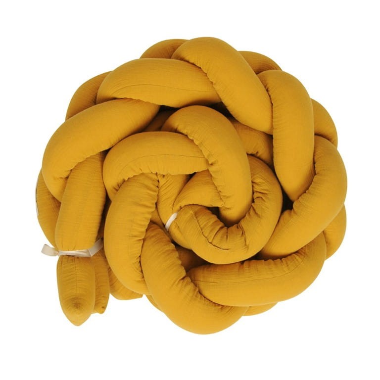 Ochraniacz do łóżeczka WARKOCZ MUŚLIN 200 cm Babymatex