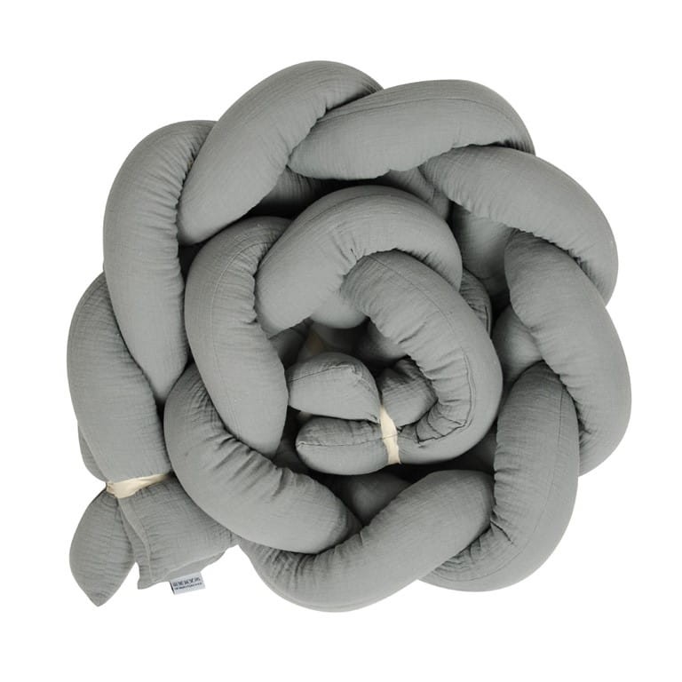 Ochraniacz do łóżeczka WARKOCZ MUŚLIN 200 cm Babymatex