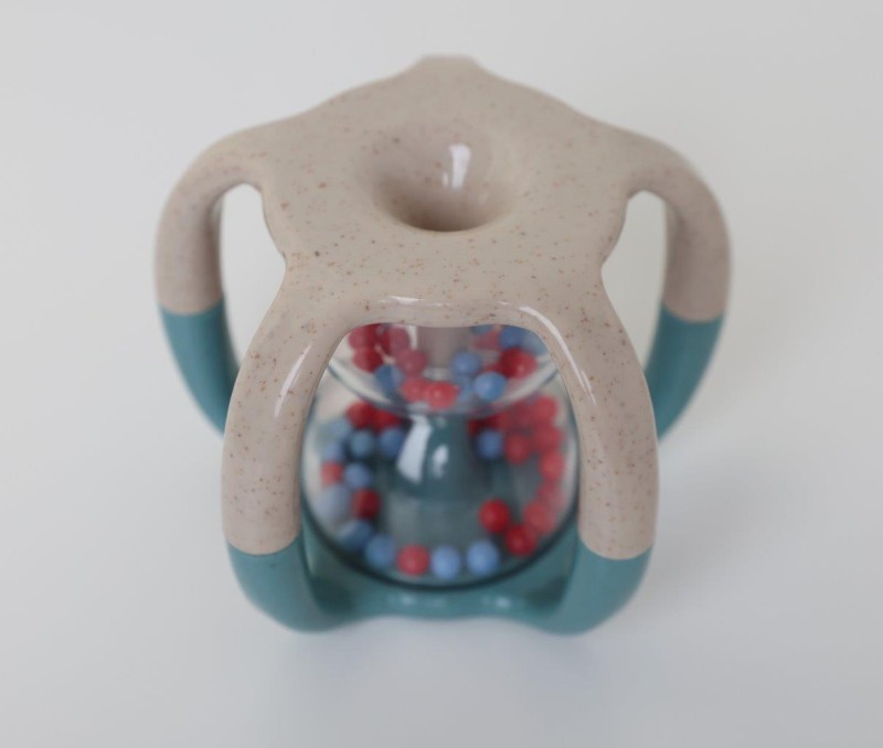 Grzechotka chwytak dla niemowląt 3m+ TOLO Bio