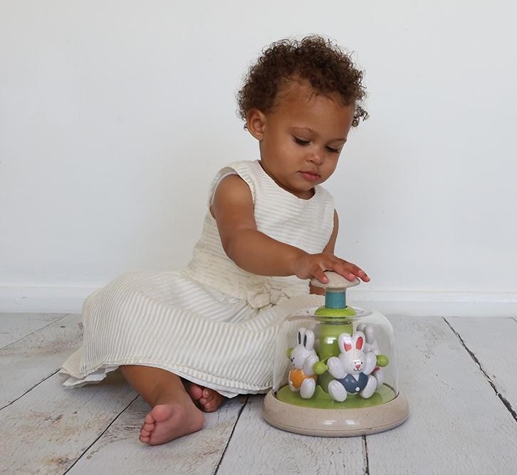 Karuzela z króliczkami 6m+ TOLO Bio