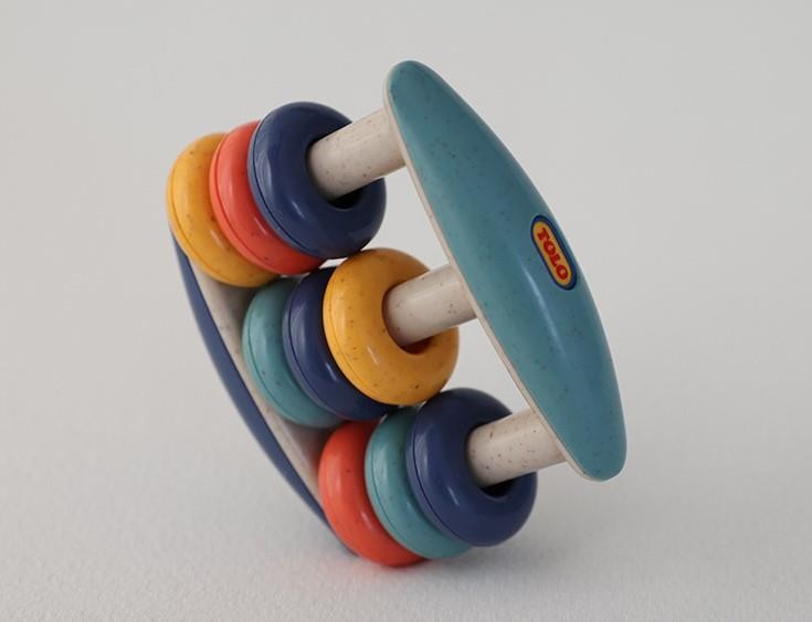 Grzechotka liczydło dla niemowlaka 3m+ TOLO Bio