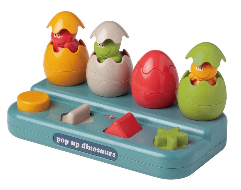 Konsola Pop Up Dinozaury 12m+ TOLO Bio