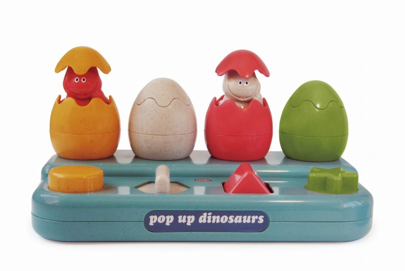Konsola Pop Up Dinozaury 12m+ TOLO Bio