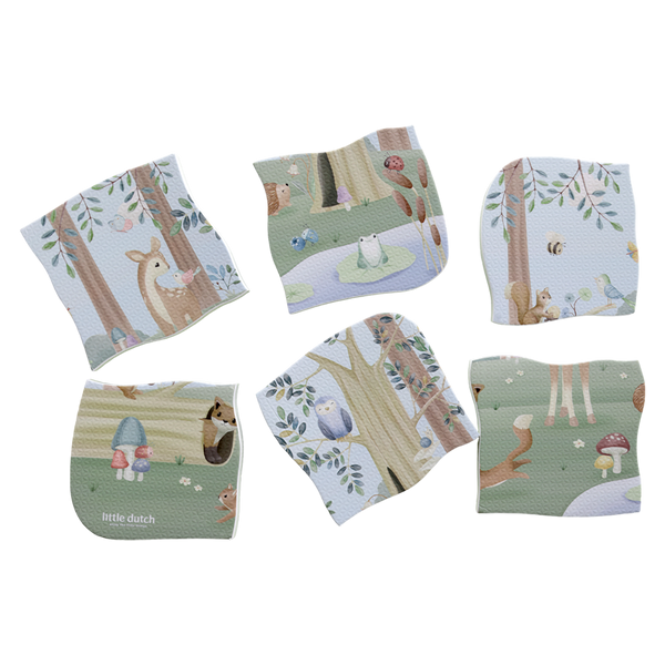 Puzzle do kąpieli Forest Friends Little Dutch