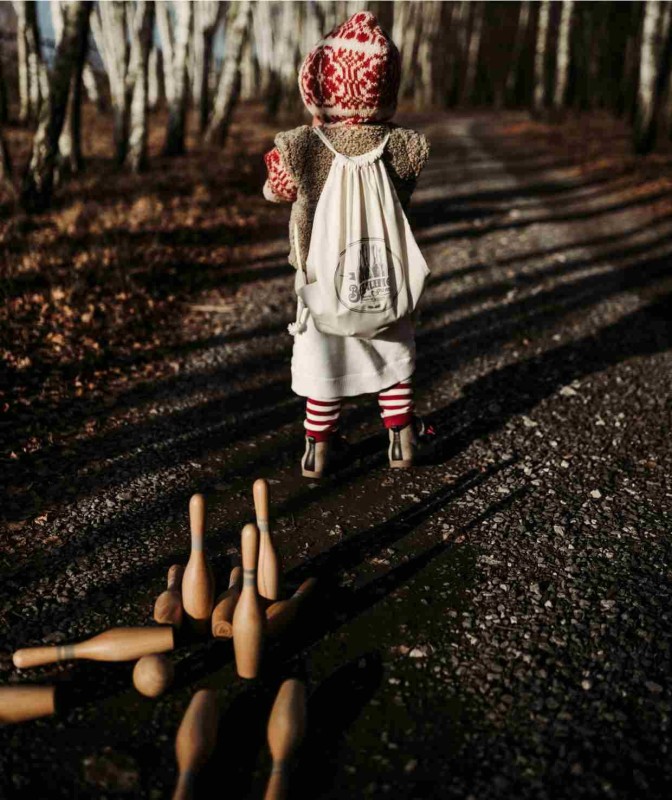 Drewniane Kręgle – Naturalne 10 szt. Wooden Story