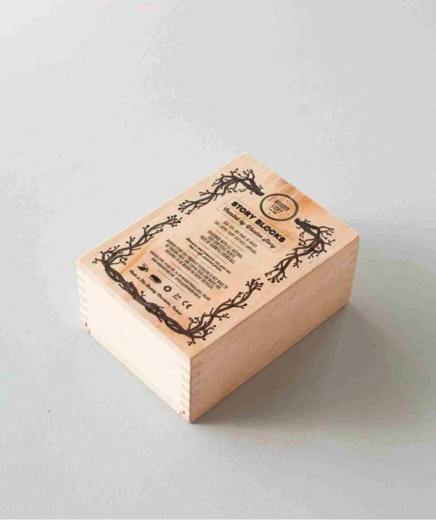 Drewniane Klocki Życie Pszczoły Gatunki Wooden Story