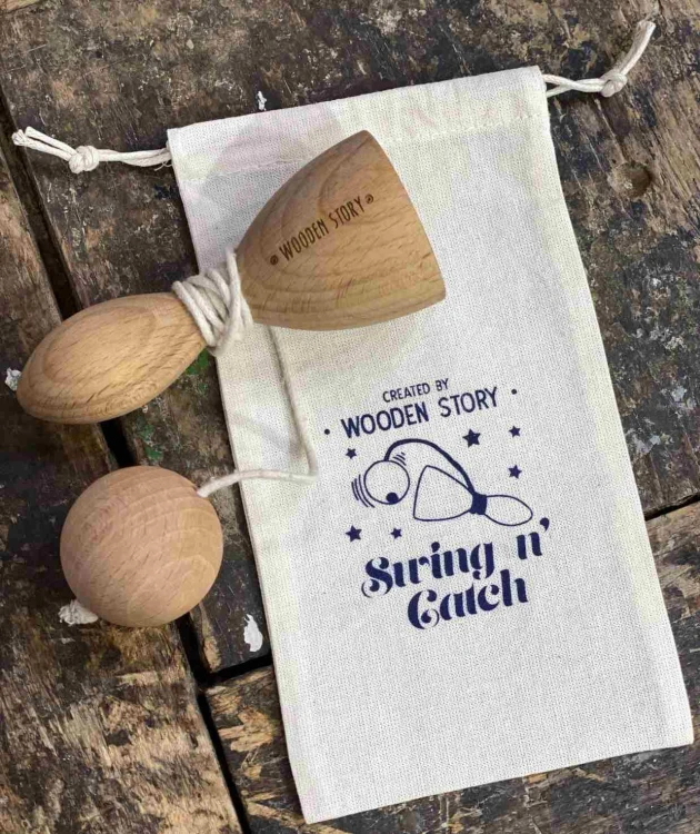 Drewniana Gra Huśtaj i Łap Wooden Story