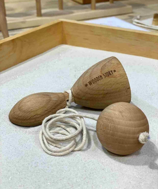 Drewniana Gra Huśtaj i Łap Wooden Story