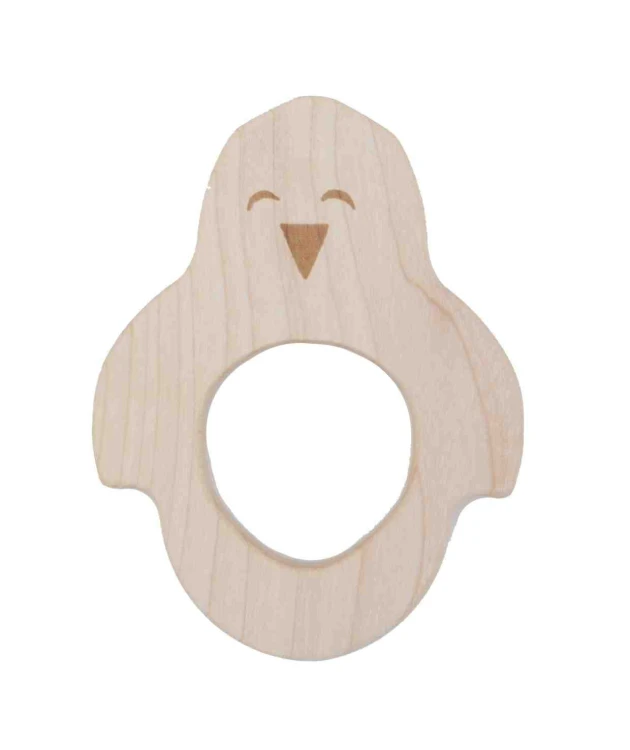 Drewniany Gryzak - Pingwin Wooden Story