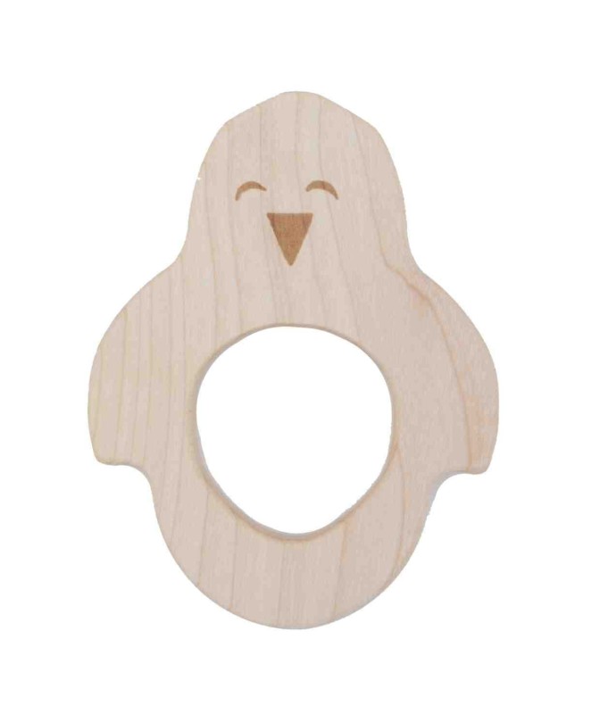 Drewniany Gryzak - Pingwin Wooden Story