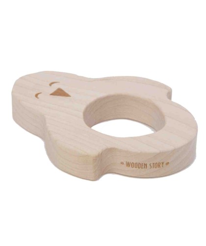 Drewniany Gryzak - Pingwin Wooden Story