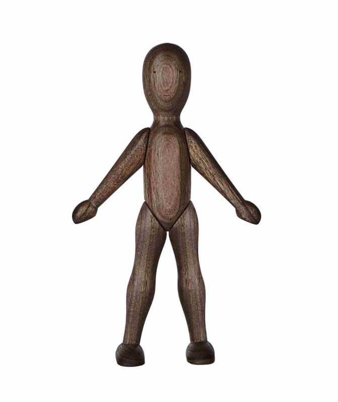 Drewniana Lalka Orzechowa ze Spodniami Wooden Story