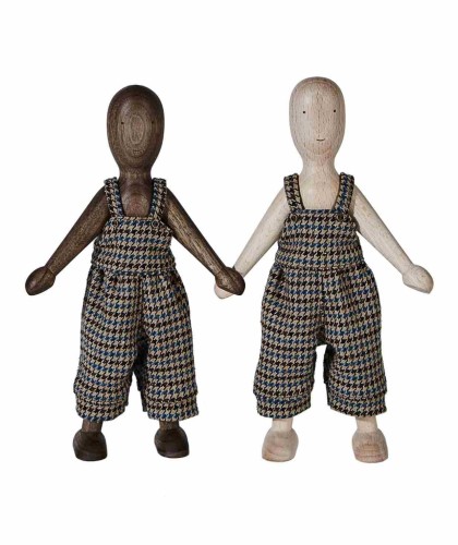 Drewniana Lalka Bukowa ze Spodniami Wooden Story