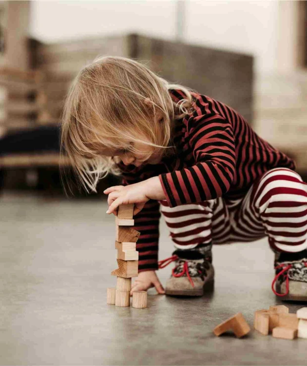 Drewniana Układanka Wieża – Naturalna Wooden Story