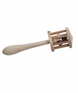 Drewniana Grzechotka Lelek Wooden Story