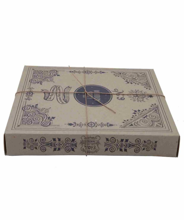 Drewniane Klocki do Sortowania Kształtów – Naturalne Wooden Story