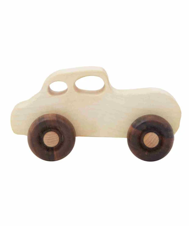 Drewniana Zabawka na Kółkach Auto Retro Wooden Story