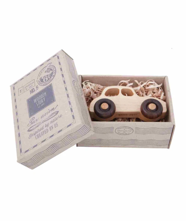 Drewniana Zabawka na Kółkach Auto '50s Wooden Story
