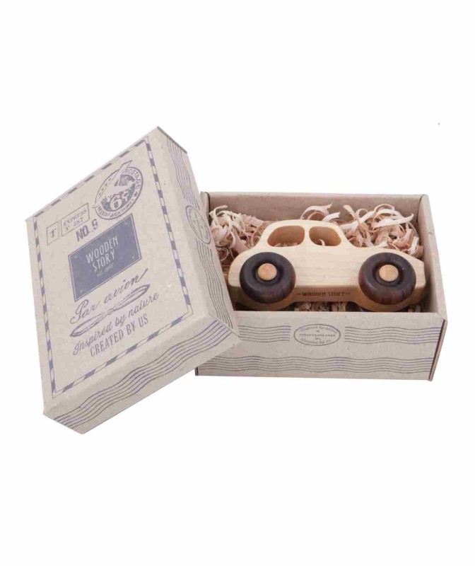 Drewniana Zabawka na Kółkach Auto '50s Wooden Story
