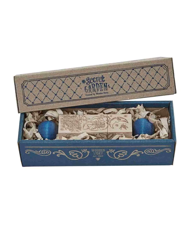 Drewniana Układanka Obracanka Secret Garden – Kolorowa Wooden Story
