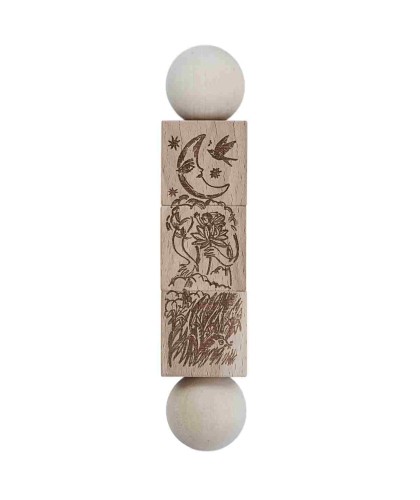 Drewniana Układanka Obracanka Secret Garden – Naturalna Wooden Story