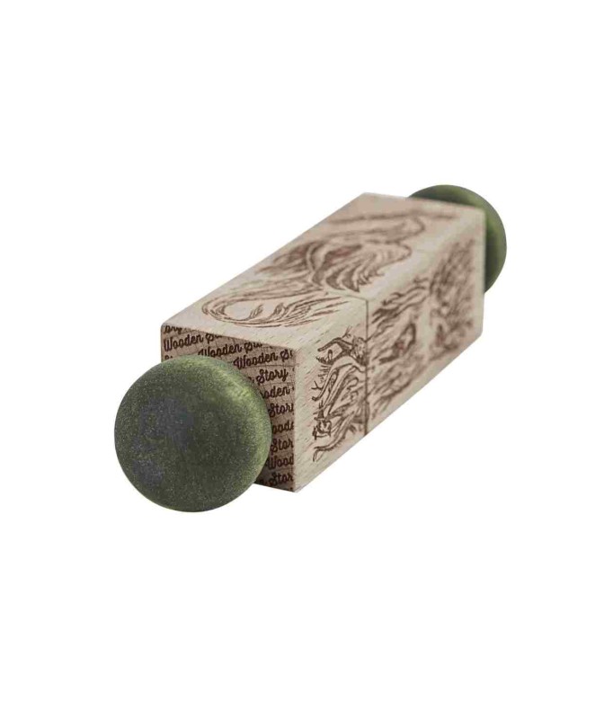 Drewniana Układanka Obracanka Magic Forest – Kolorowa Wooden Story
