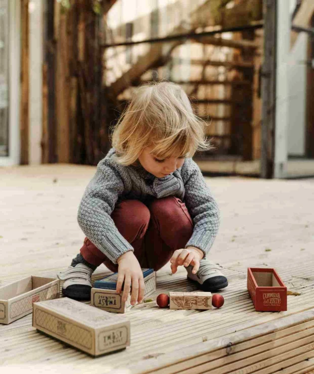 Drewniana Układanka Obracanka Magic Forest – Naturalna Wooden Story