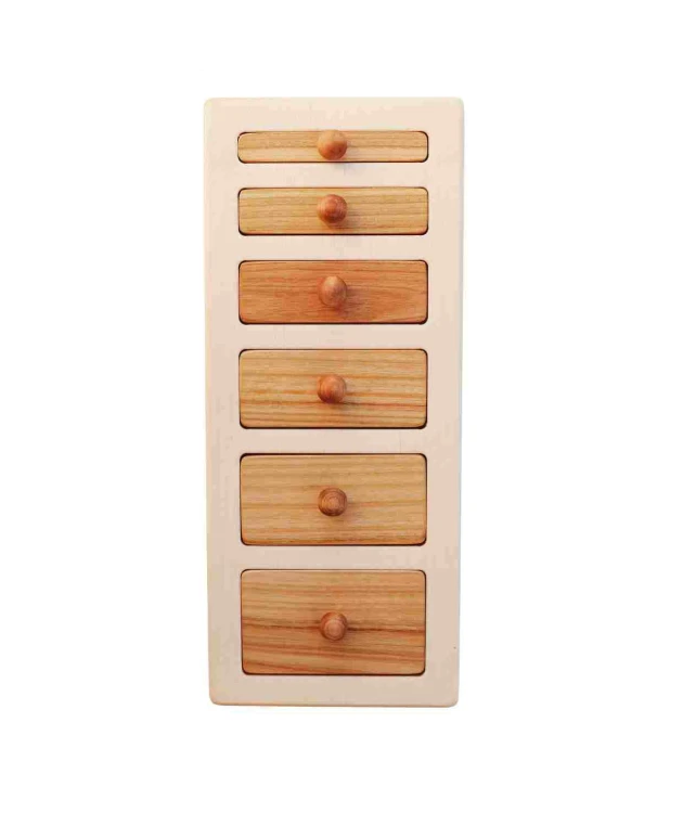 Drewniana Układanka Puzzle Klocki Szerokie i Wąskie Wooden Story