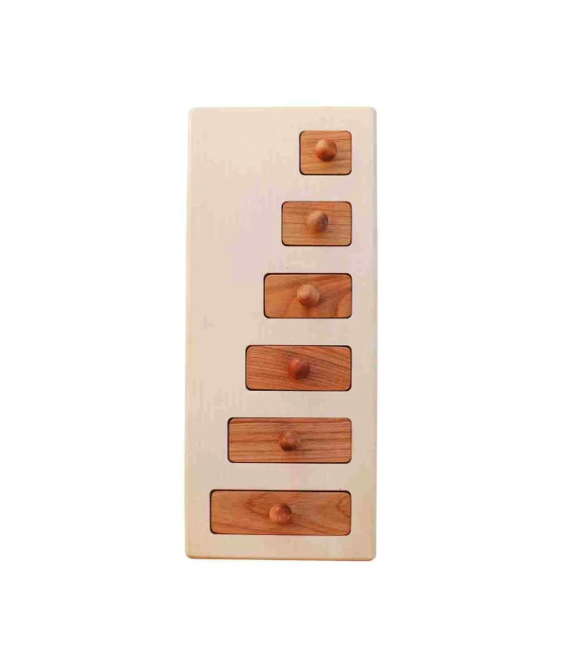 Drewniana Układanka Puzzle Klocki Długie i Krótkie Wooden Story