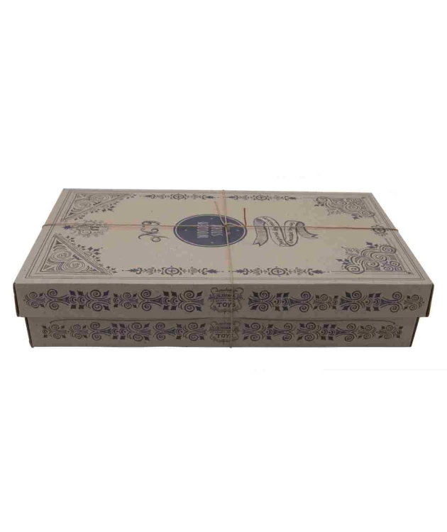 Drewniane Klocki w Skrzynce – Naturalne, XL 63 elementy Wooden Story