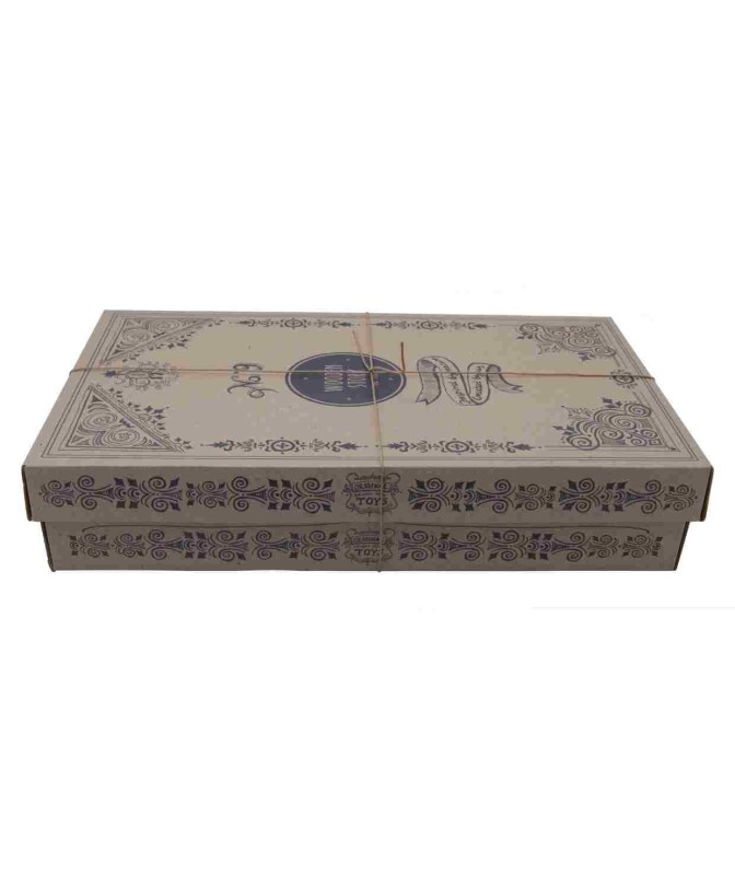 Drewniane Klocki w Skrzynce – Naturalne, XL 63 elementy Wooden Story