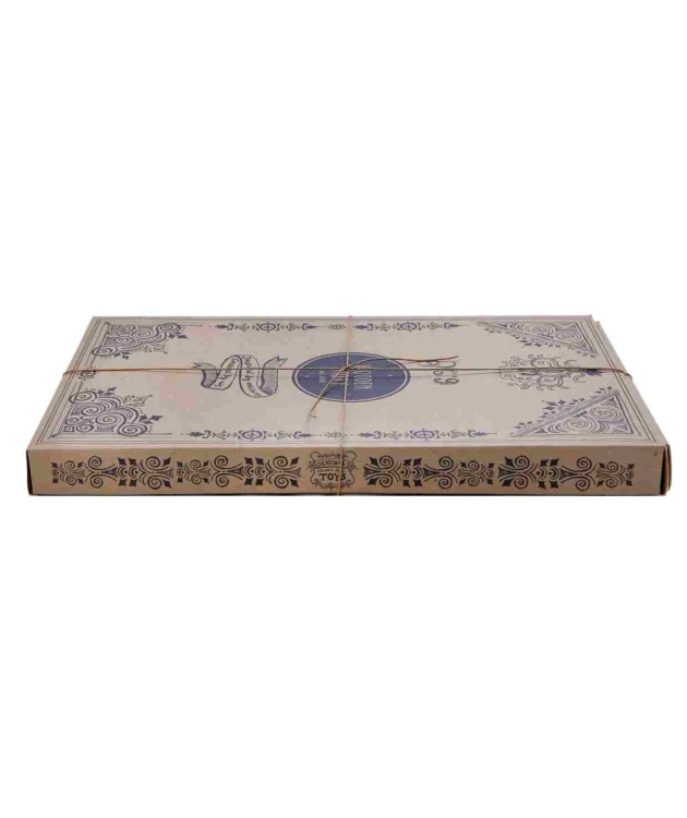 Drewniane Klocki w Skrzynce – Kolorowe, 54 Elementy Wooden Story