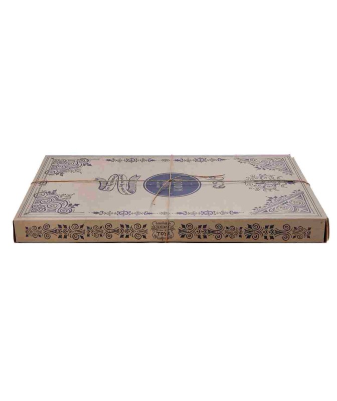 Drewniane Klocki w Skrzynce – Kolorowe, 54 Elementy Wooden Story