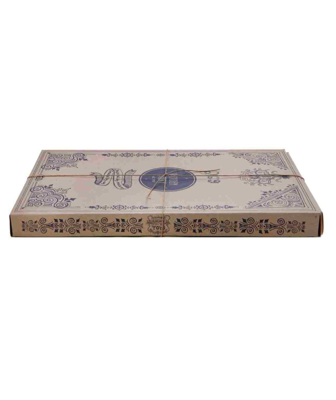 Drewniane Klocki w Skrzynce – Naturalne, 54 Elementy Wooden Story