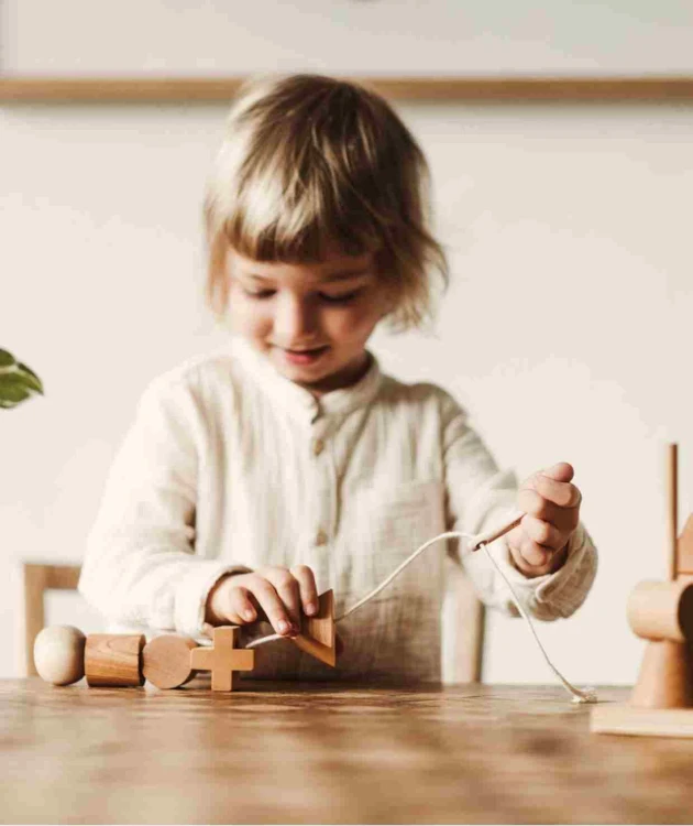 Drewniana Igła do Nawlekania XL Wooden Story
