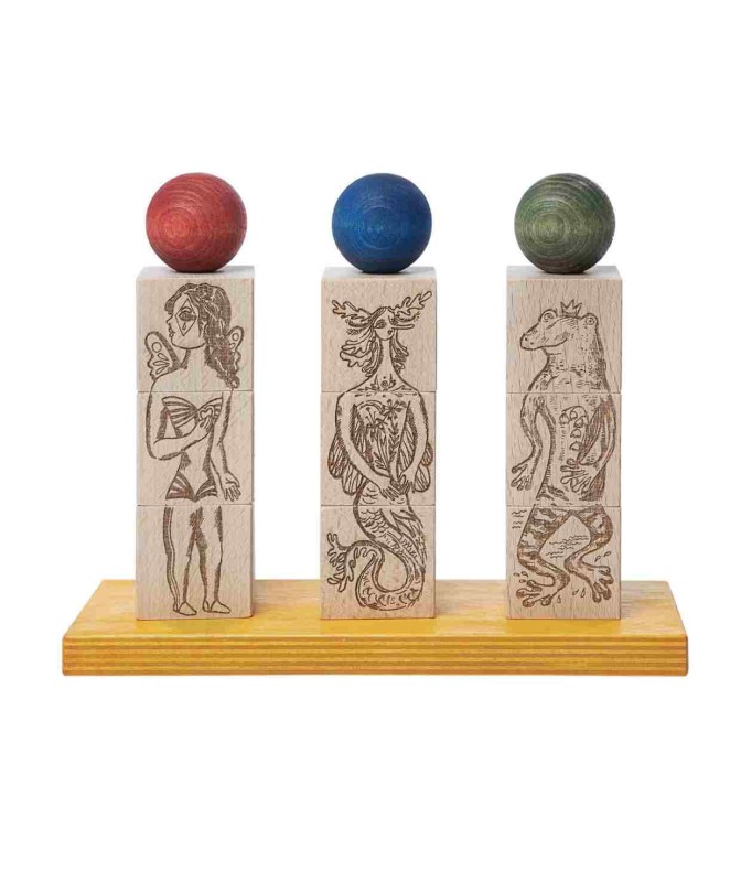 Układanka Obracanka Dreamland – Kolorowa Wooden Story