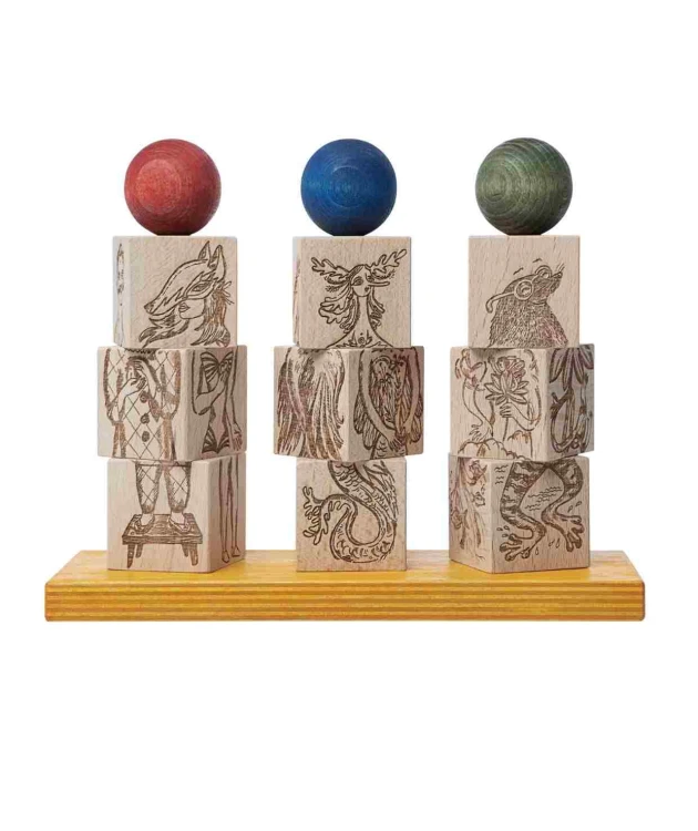 Układanka Obracanka Dreamland – Kolorowa Wooden Story