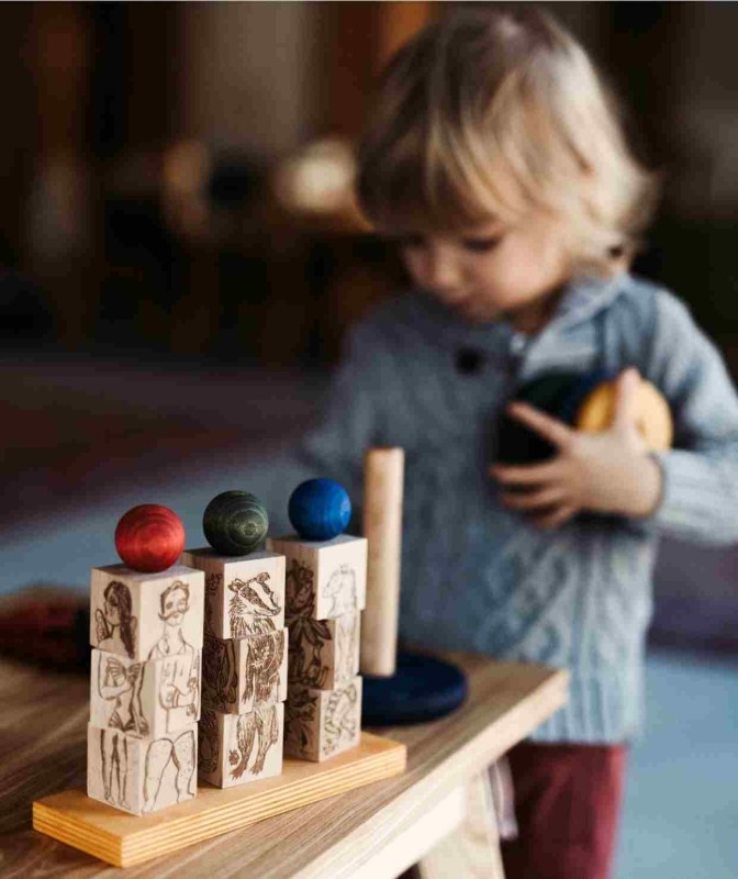 Układanka Obracanka Dreamland – Kolorowa Wooden Story