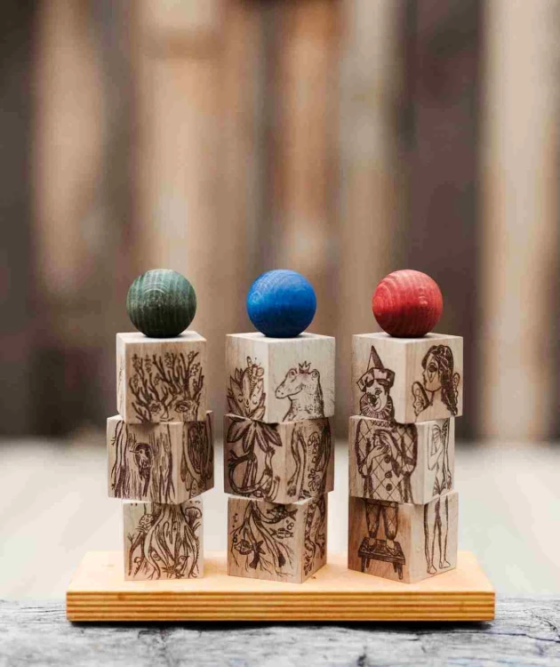Układanka Obracanka Dreamland – Kolorowa Wooden Story