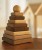 Drewniana Piramida Kwadratowa – Naturalna Wooden Story
