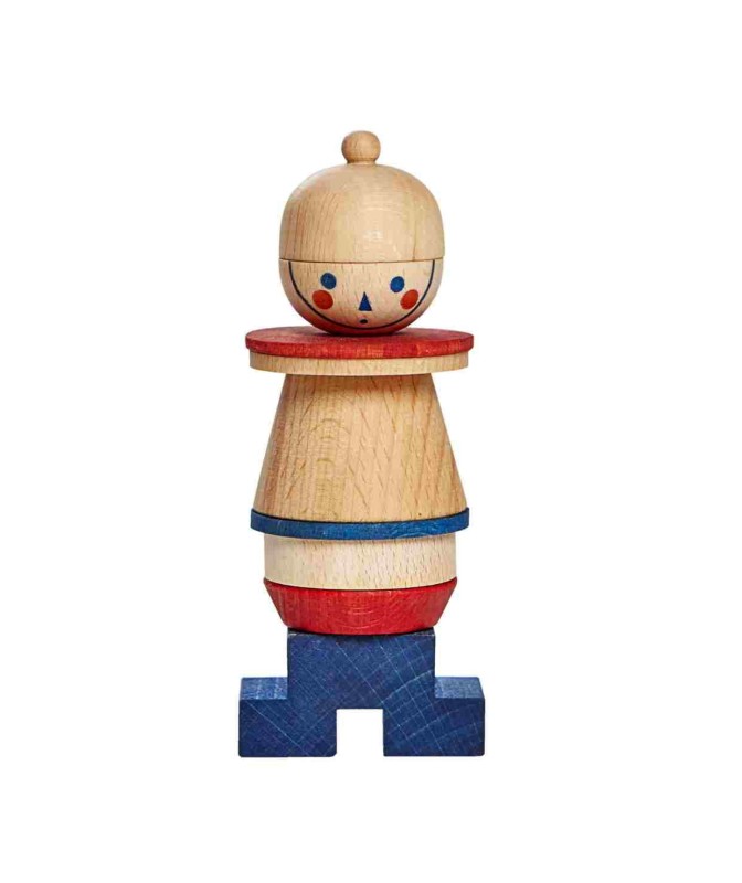 Układanka LALA Stick Fig No.02 – Kolorowa Wooden Story